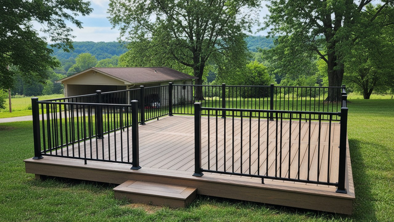 Deck Repair completed by Majestic Deck Co in Southaven, TN