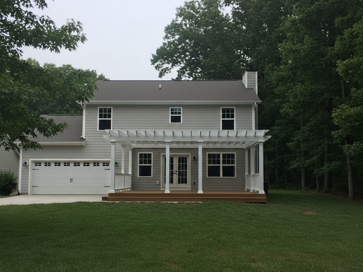 Deck Installation completed by Majestic Deck Co in Marion, TN